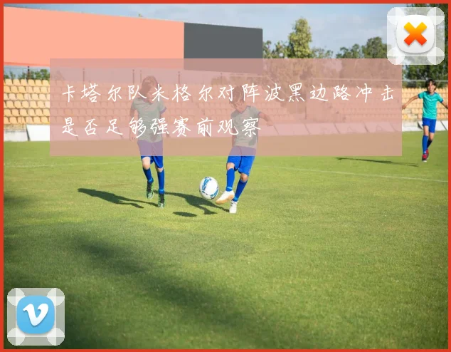 卡塔尔队米格尔对阵波黑边路冲击是否足够强赛前观察