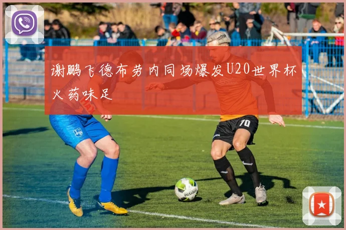 谢鹏飞德布劳内同场爆发U20世界杯火药味足
